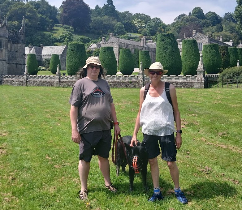 Rachael, Tom and Leo enjoying a day out together
